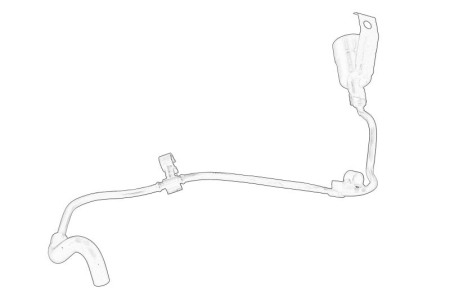 Elemente motor - Furtun aerisire chiulasa potrivit AUDI A4 B8 1.8-4.2 11.07-12.15