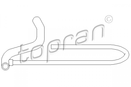 Furtun epurator potrivit VW GOLF II, POLO CLASSIC, POLO II 1.0 01.85-09.94 [1]