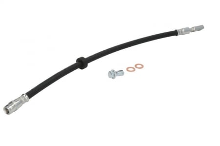 Accesorii frana - Furtun frana Fata Dreapta/Stanga (lungime 465mm, M10x1/M10x1) potrivit AUDI A3; SEAT LEON, TOLEDO II; SKODA OCTAVIA I, OCTAVIA I/KOMBI; VW BORA, BORA I 1.4-3.2 09.96-12.13