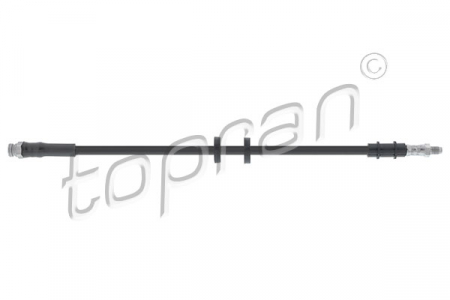 Franare - Furtun frana flexibil Fata Dreapta/Stanga potrivit CITROEN JUMPER; FIAT DUCATO; PEUGEOT BOXER 1.9D-2.8D dupa 1994 - (lungime 490mm, M10x1/M10x1)