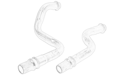 Conducte clima - Furtun incalzire (2 buc.; set) potrivit CITROEN JUMPER III; OPEL MOVANO C; PEUGEOT BOXER 2.0D/2.2D dupa 2015