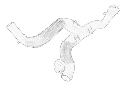 Conducta racire - Furtun încălzire potrivit CHEVROLET CRUZE, ORLANDO 1.6/1.8/1.8LPG 05.09-