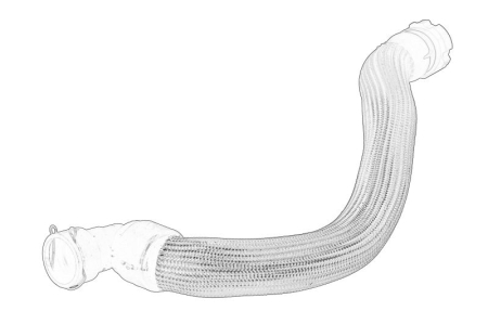 Conducte clima - Furtun incalzire potrivit CITROEN C4, C4 I; PEUGEOT 307, 308, 308 I 1.4-2.0D 2003-2014