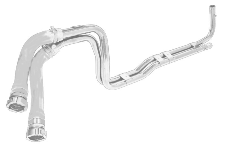Conducte clima - Furtun incalzire potrivit CITROEN C8, JUMPY II; PEUGEOT 807, EXPERT, EXPERT TEPEE 1.6-3.0 dupa 1996