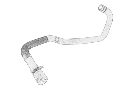 Conducte clima - Furtun incalzire potrivit CITROEN JUMPER III; PEUGEOT BOXER 2.2D/3.0D dupa 2006