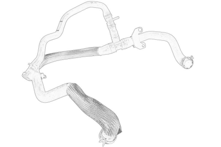 Conducte clima - Furtun incalzire potrivit FORD TRANSIT V363 2.0D dupa 2016