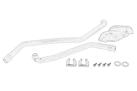 Conducte clima - Furtun incalzire (set) potrivit CITROEN C3 PICASSO; PEUGEOT 308 I, RCZ 1.2-2.0D 2007-2017