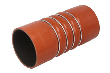 Piese Auto - Furtun Intercooler (90mmx200mm, rosu) potrivit IVECO EUROSTAR, EUROTECH MH, EUROTECH MP, EUROTECH MT, EUROTRAKKER, STRALIS I, STRALIS II, S-WAY, TRAKKER I, TRAKKER II 8210.42K(TCA)-F3HGE611Z 01.92-