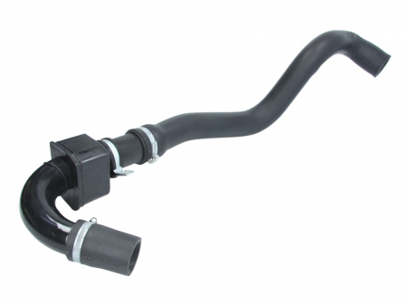 Racire motor - Furtun intercooler potrivit DACIA LOGAN, SANDERO; RENAULT MEGANE II 1.5D dupa 2002 - (evacuare/fata, 2 gauri set)