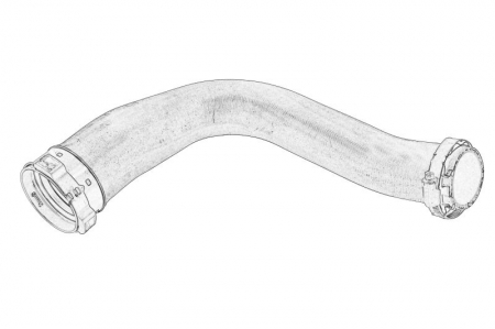 Conducta racire - Furtun Intercooler potrivit VW CRAFTER 30-35, CRAFTER 30-50 2.0D 05.11-12.16