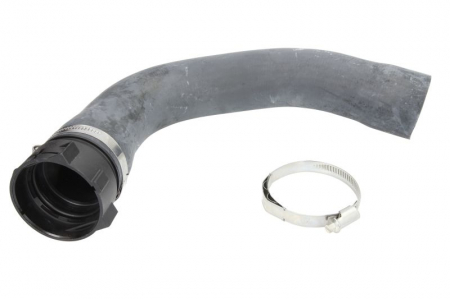 Furtun radiator (cu o paranteza si cleme, 55mm, lungime: 390mm) potrivit SCANIA 4, R I, T DC16.01-DT16.08 01.96-05.19 [0]