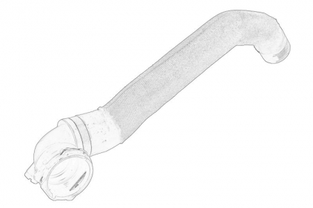 Piese Auto - Furtun radiator inferior potrivit AUDI A4 ALLROAD B8, A4 B8, A5 1.8-4.2 06.07-01.17