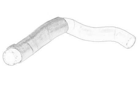 Conducte clima - Furtun radiator potrivit AUDI A3; SEAT ALTEA, ALTEA XL, IBIZA IV, IBIZA IV SC, LEON, TOLEDO III; SKODA FABIA II, OCTAVIA II, ROOMSTER 1.9D/2.0D 2003-2011