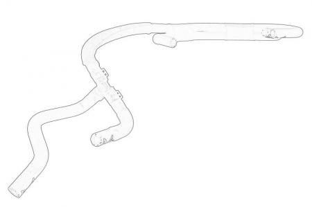 Conducta racire - Furtun radiator potrivit AUDI A3; SEAT LEON; SKODA OCTAVIA I; VW BORA, BORA I, GOLF IV 1.9D 02.00-12.10