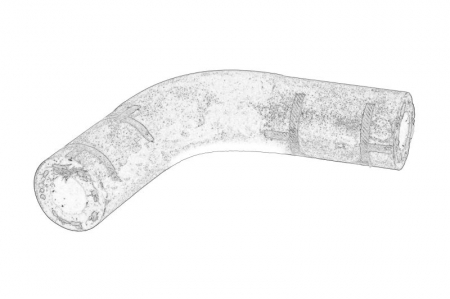 Piese Auto - Furtun radiator potrivit AUDI A4 B7, A6 ALLROAD C6, A6 C6, A6 C7, A8 D3; VW PHAETON 2.7D/3.0D 08.03-09.18