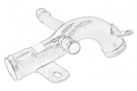 Piese Auto - Furtun radiator potrivit AUDI A8 D4 4.2D 11.09-01.18