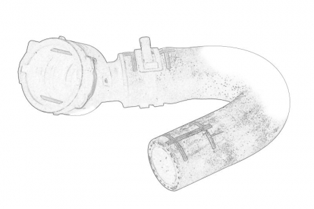 Piese Auto - Furtun radiator potrivit AUDI Q7; VW TOUAREG 3.0D 11.04-03.18