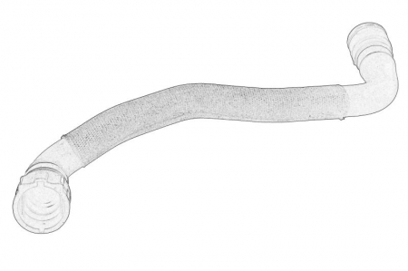 Conducta racire - Furtun radiator potrivit BMW 3 (E46) 3.0D 10.99-02.05