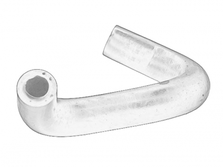 Conducta racire - Furtun radiator potrivit DAF CF 65, CF 85, XF 105, XF 106 CE136C-XF355M 01.01-