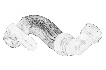 Conducta racire - Furtun radiator potrivit DS DS 4, DS 5, DS 7; CITROEN C4 GRAND PICASSO II, C4 II, C4 PICASSO II, C4 SPACETOURER, C5 AIRCROSS, C5 III, DS4, DS5, GRAND C4 SPACETOURER 2.0D/2.2D 04.09-