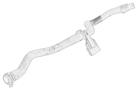 Conducta racire - Furtun radiator potrivit FORD TOURNEO CUSTOM V362, TRANSIT CUSTOM V362 2.0D 12.15-12.23