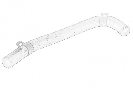 Conducta racire - Furtun radiator potrivit HYUNDAI ELANTRA III; KIA CARENS I, CEE'D, SOUL I 1.4/1.4LPG/1.6 06.00-07.18