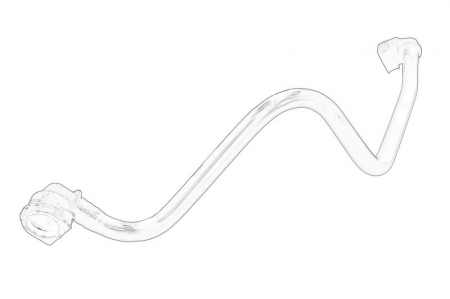 Conducta racire - Furtun radiator potrivit MERCEDES potrivit MERCEDES ACTROS MP4 / MP5, ANTOS, AROCS; SETRA 400, 500 471.943-OM471.937 07.11-