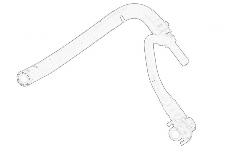 Conducta racire - Furtun radiator potrivit OPEL ASTRA H, ASTRA H GTC, ASTRA J, ASTRA J GTC, CORSA D, CORSA E, INSIGNIA A, MERIVA A, ZAFIRA B, ZAFIRA B/MINIVAN, ZAFIRA C 1.6/1.6CNG 03.04-