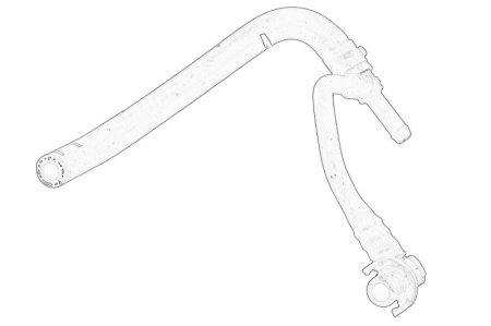 Conducte clima - Furtun radiator potrivit OPEL ASTRA H, ASTRA H GTC, ASTRA J, ASTRA J GTC, CORSA D, CORSA E, INSIGNIA A, MERIVA A, ZAFIRA B, ZAFIRA C 1.6/1.6CNG dupa 2004