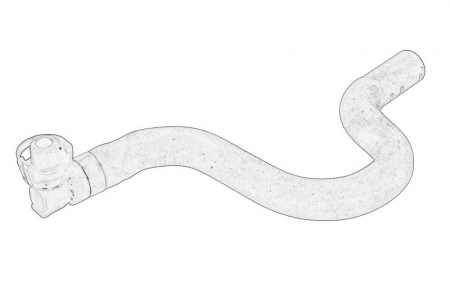 Piese Auto - Furtun radiator (vas expansiune) potrivit OPEL CORSA E 1.4 09.14-