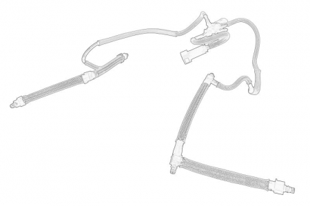 Alimentare combustibil - Furtun supracurgere combustibil CITROEN C5 III, C6; PEUGEOT 407, 607 2.7D/3.0D dupa 2004