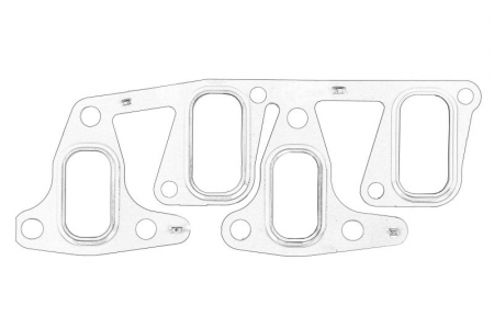Piese Auto - Garnitura galerie evacuare potrivit AHLMANN AS200; LANDINI 8210, 8220, 120 NEW, 130 NEW, 160 NEW, 110; MASSEY FERGUSON 4360, 4370, 6260, 6270, 6280, 6290, 6470, 8130, 8210, 8220; MC CORMICK MTX 110