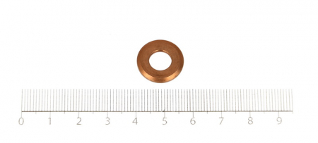 Garnitura injector pret pt 1 buc potrivit ALFA ROMEO 147, GIULIETTA/HATCHBACK; JEEP COMPASS 1.9D-3.0D dupa 2000 - (diametru interior 7,3mm, diametru exterior 16mm, grosime 2mm) [1]
