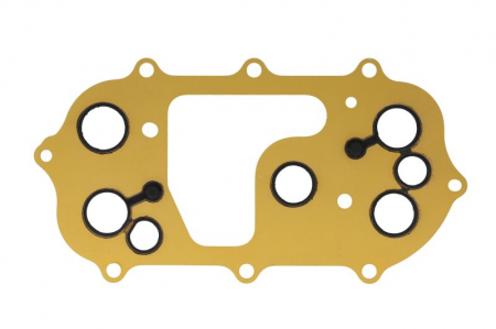 Garnituri - Garnitura radiator ulei potrivit AUDI A6 C8, A7, A8 D5, Q7, Q8; BENTLEY CONTINENTAL, FLYING SPUR; PORSCHE CAYENNE, PANAMERA, PANAMERA SPORT TURISMO 4.0/4.0H 05.16-