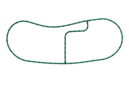 Garnituri - Garnitura radiator ulei potrivita JOHN DEERE 6090, JOHN DEERE 7250 R, 7260 R, 7270 R, 7280 R, 7290 R, 8130 2WD, 8225 R, 8230, 8230 T, 8235 R, 8260 R, 8270 R, 8295 R, 8295 RT, 8310 R, 8310 RT