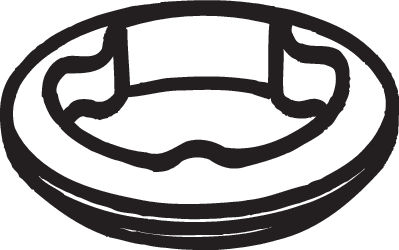 Garnitura sistem evacuare potrivit AUDI 100 C3, 100 C4, 80 B3, 80 B4, 90 B3, A6 C4; SEAT LEON, TOLEDO II; VW BORA, BORA I, GOLF IV 1.4-2.8 08.84-06.06 [1]