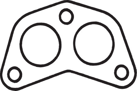 Garnitura sistem evacuare potrivit SUZUKI SAMURAI, SJ410, SUPER CARRY 1.0 09.81-12.04 [1]