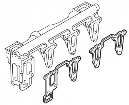 Garnitura Supapa EGR potrivit MERCEDES ATEGO 3, UNIMOG OM934.911-OM934.974 04.13- [1]