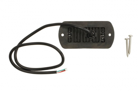 Girofar (portocaliu, 10/30V, LED, LED, 9W, 2-puncte montare, lungime cablu; 0,5m) [1]