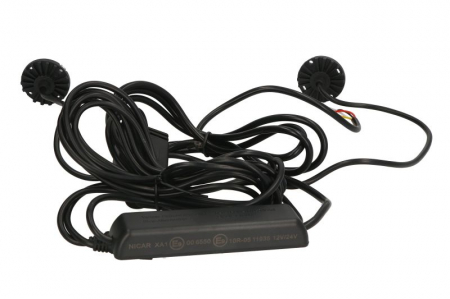 Girofar (portocaliu, 12/24V, LED, 12W, 2-puncte montare, numar programe: 3, 2 buc. set, lungime cablu; 0,4m) [1]