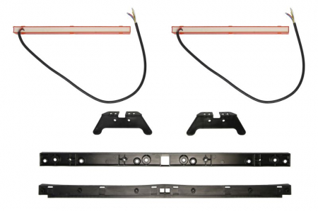 Girofar (portocaliu, 12/24V, LED, LED, numar programe: 1, directional, lungime cablu; 0,5m) [1]
