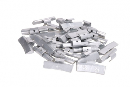 Greutate vulcanizare, galvanizat, 25g, pentru jantele din ALUMINIU; zinc (pret pt: 100buc) Echipamente - Greutate vulcanizare, galvanizat, 25g, pentru jantele din ALUMINIU; zinc (pret pt: 100buc)