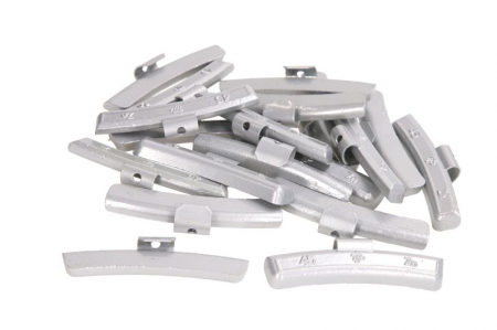 Greutate vulcanizare, galvanizat, 45g, pentru jantele din ALUMINIU; zinc (pret pt: 100buc) Echipamente - Greutate vulcanizare, galvanizat, 45g, pentru jantele din ALUMINIU; zinc (pret pt: 100buc)