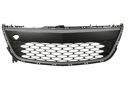 Grila bara fata (cadru cromat; cu dunga cromata, plastic, crom/negru) MAZDA CX-7 2007-2012