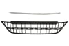 Grile - Grila bara fata potrivit FIAT LINEA 2006-2015 - (cu stipe cromate, plastic, argintiu)