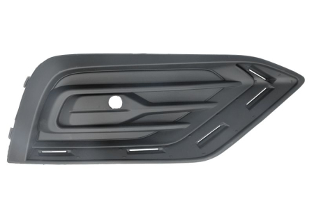 Grile - Grila bara fata Dreapta (cu gauri de lama, orificii senzor parcare, negru) potrivit VOLVO S60 III, V60 II dupa 2018