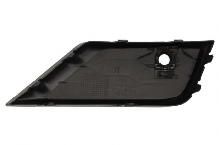 Grila bara fata dreapta (cu gauri senzori parcare, plastic, negru) VW TIGUAN dupa 2007 [1]