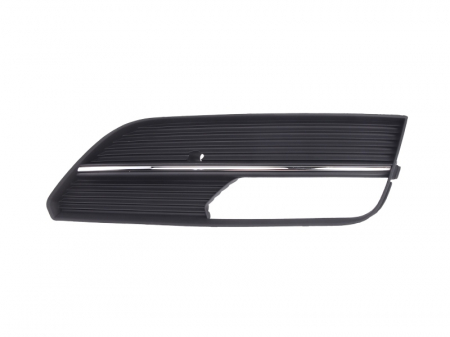 Grile - Grila bara fata dreapta potrivit AUDI A3 HATCHBACK 2012-2016 - cu locas proiectoare, crom
