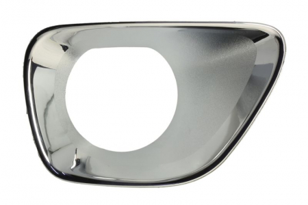Grile - Grila bara fata dreapta cu locas proiectoare, plastic, crom JEEP GRAND CHEROKEE 4 IV WK2 intre 2010-2013