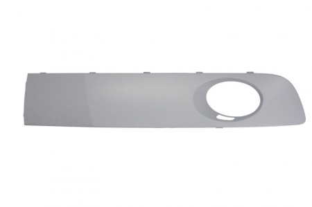 Grile - Grila bara fata dreapta potrivit VW TRANSPORTER V 2009-2015 - cu locas proiectoare, plastic, grunduita